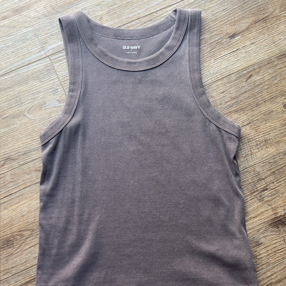 Old Navy Charcoal Sleeveless Top